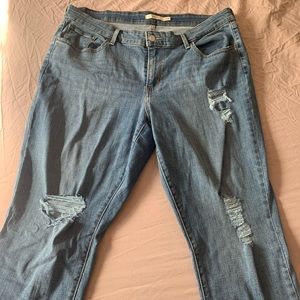 Levi’s 711 super skinny jeans plus size 20